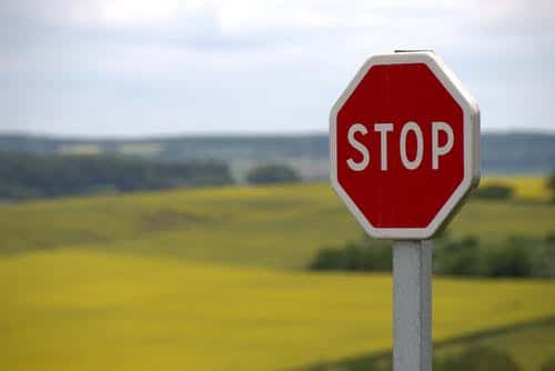 stop sign